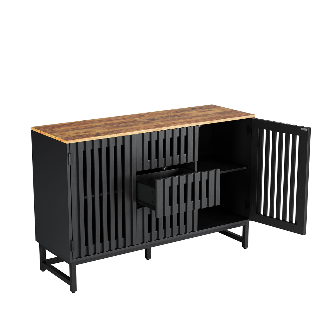 Striking Slatted Design