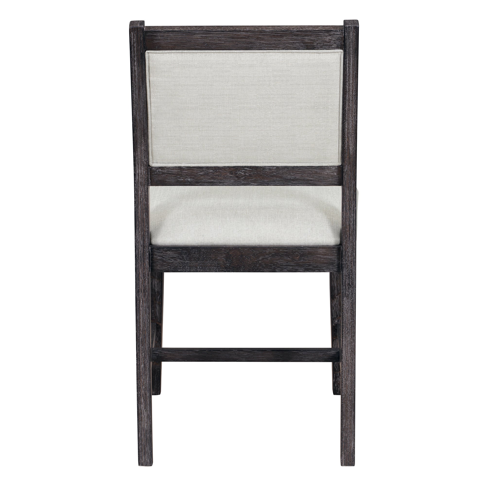 Elora 7 Piece Modern Wood Dining Table Set with Upholstered Chairs