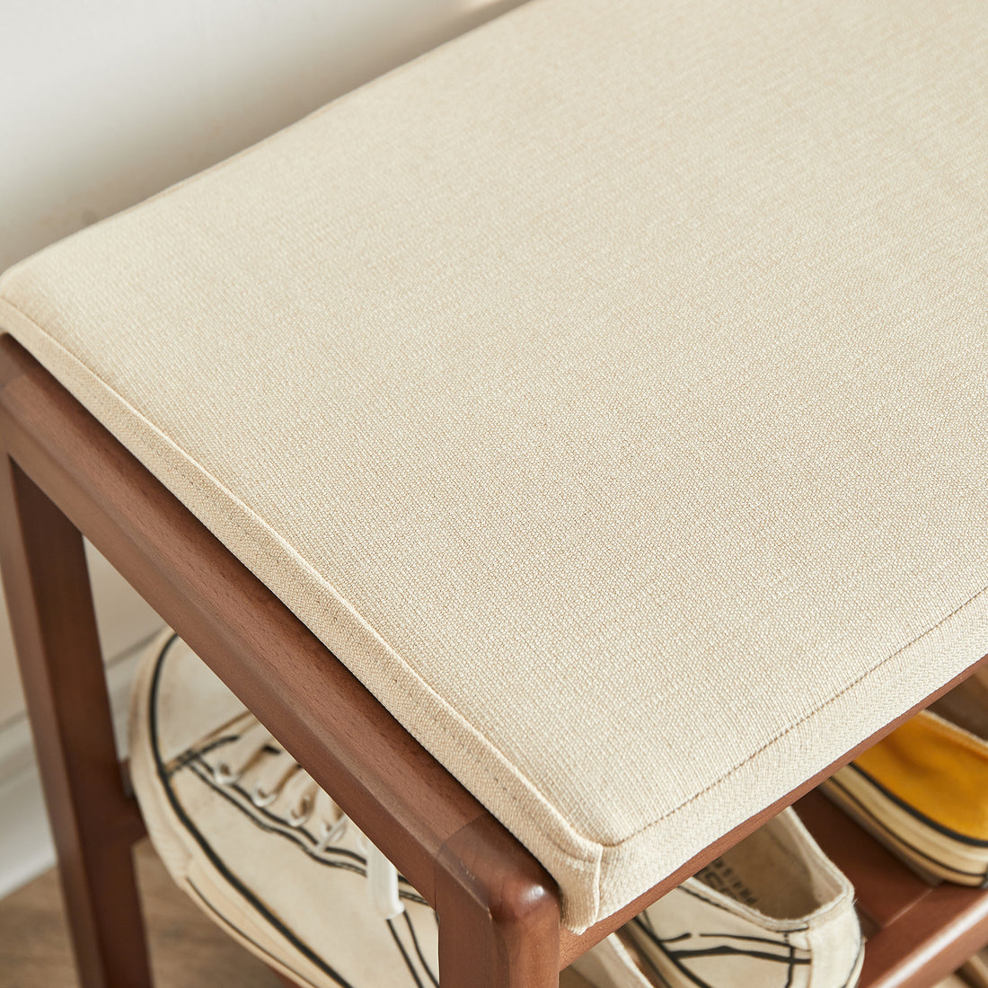 Plush Upholstered Cushion