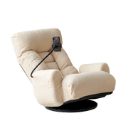 Adjustable head and waist, game chair, lounge chair in the living room, 360 degree rotatable sofa chair,Rotatable seat Leisure Chair deck chair