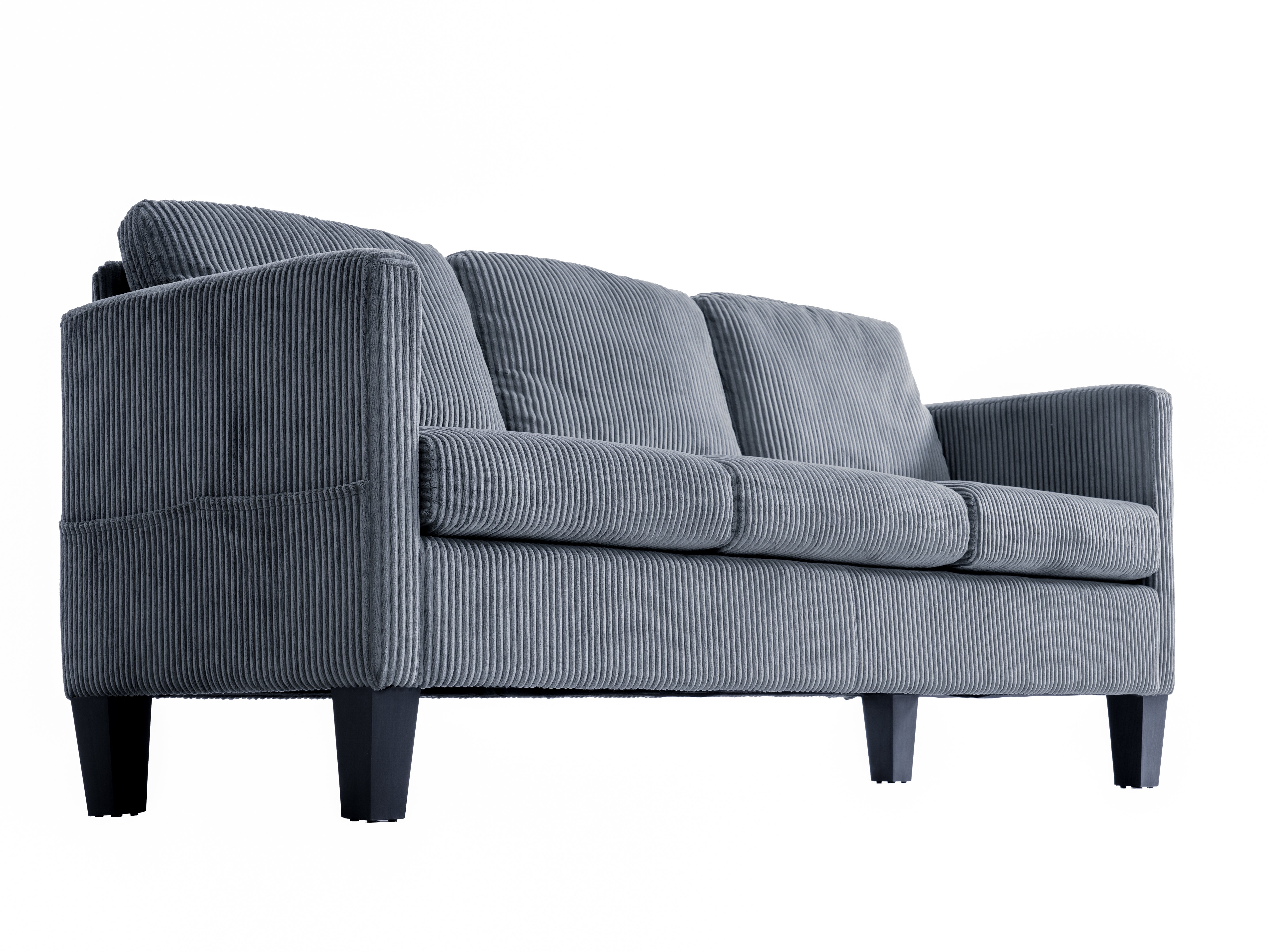Marina 67" Modern Cashmere L-Shaped Multifunctional Sofa