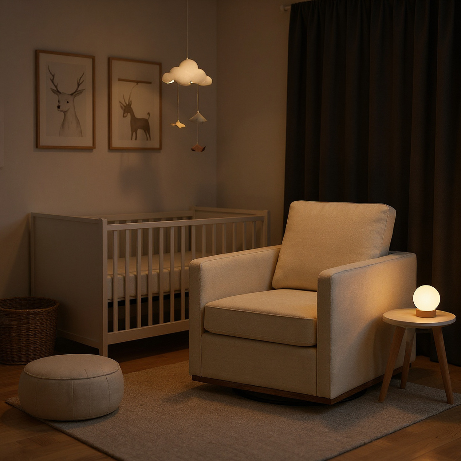 30.7"W Square Upholstered Swivel Accent Chair and Comfy Accent Single Sofa Chair, 360 Degree Club Chair