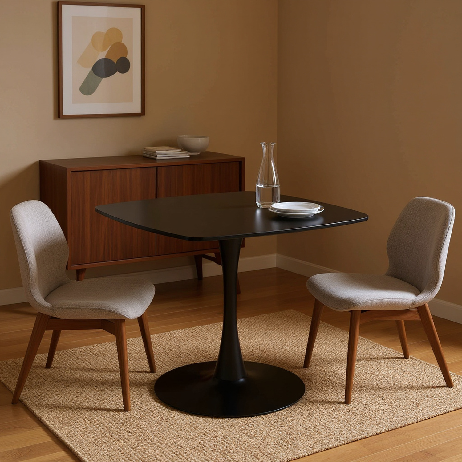 Special Dining Table,MDF Dining Table , Kitchen Table,Black,exective desk