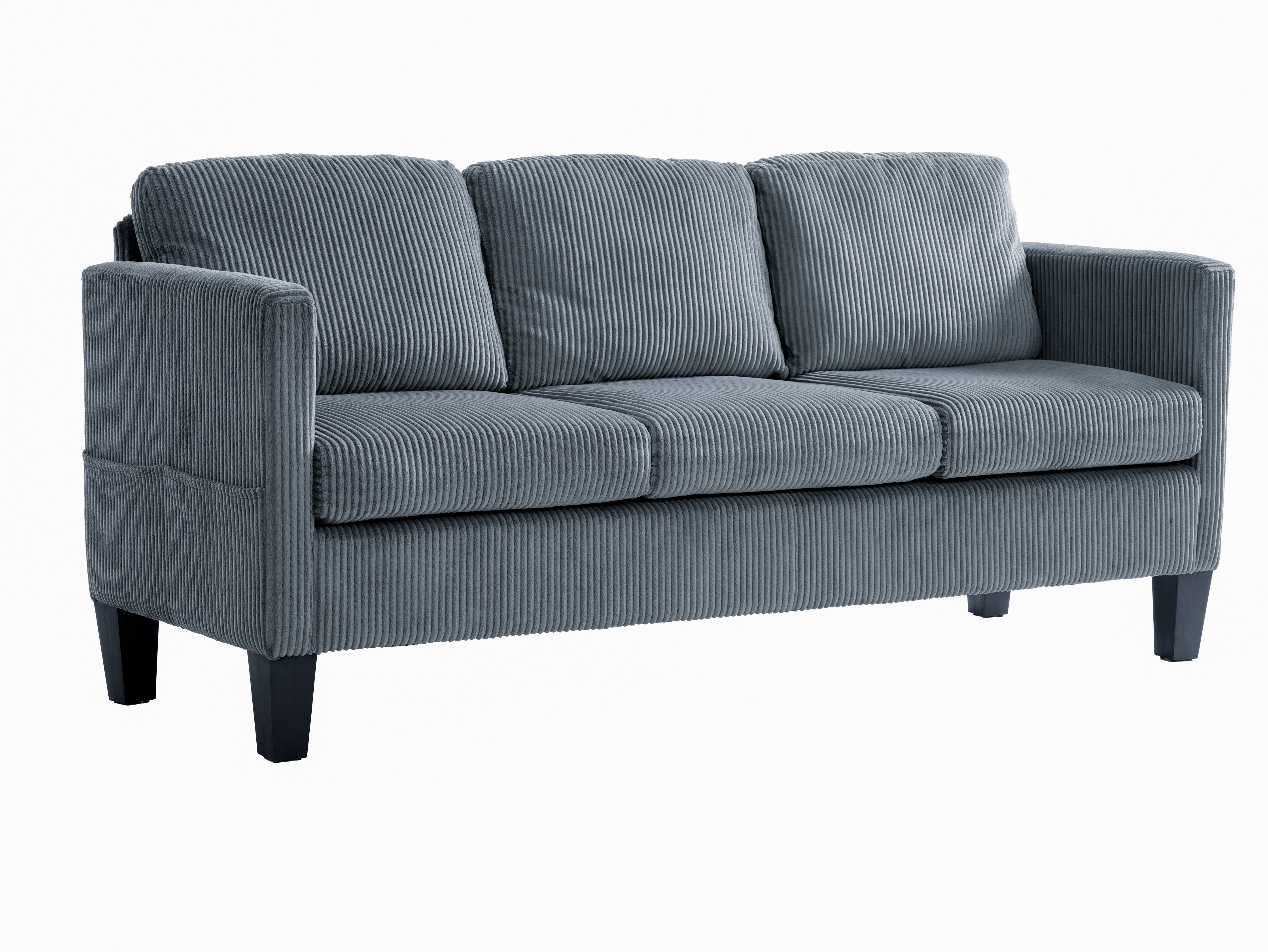 Marina 67" Modern Cashmere L-Shaped Multifunctional Sofa