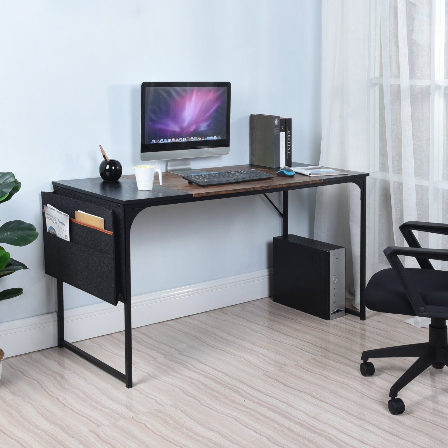 Dembe Wooden top Computer Desk