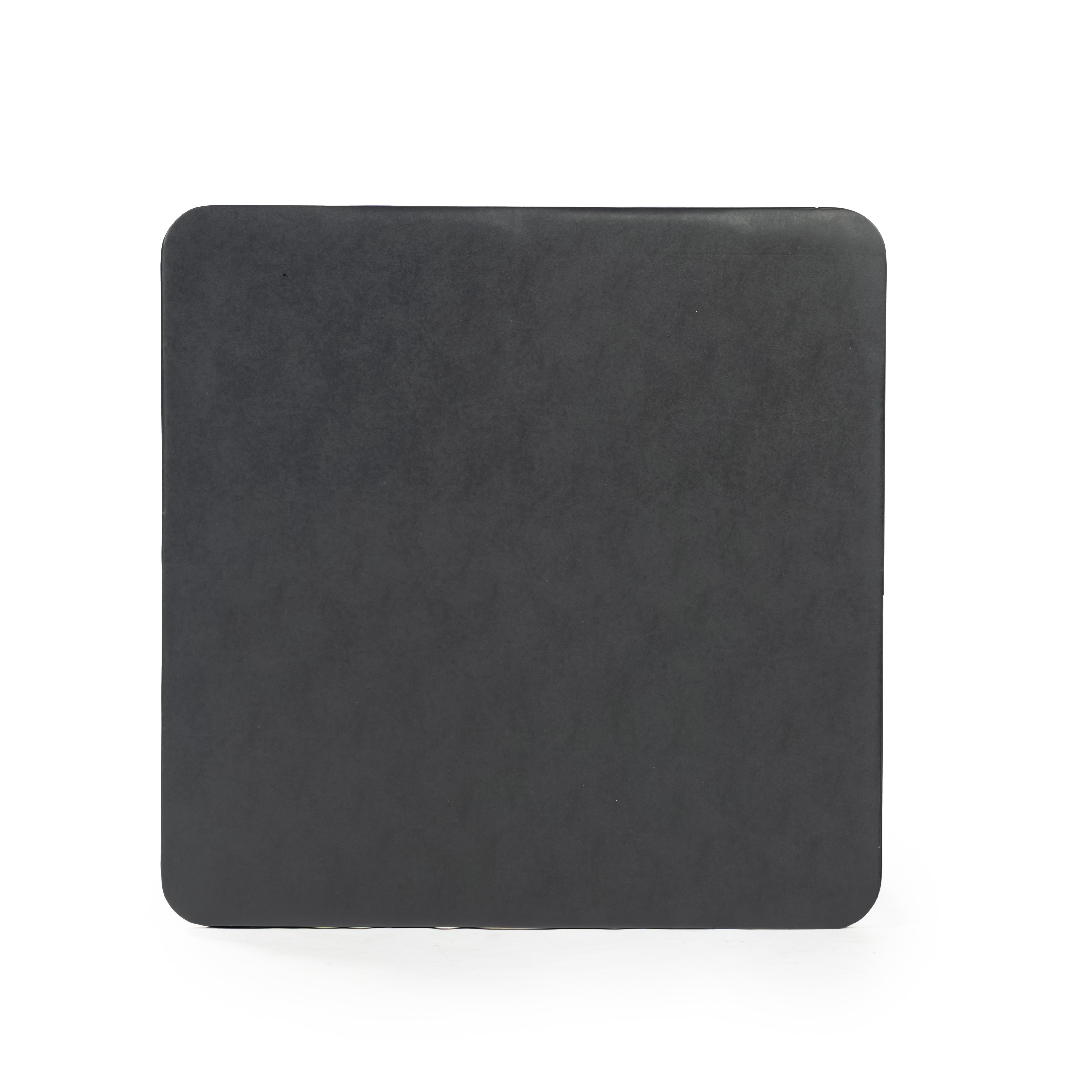 Fren Folding Black Table for Dining and Work-HOMY CASA
