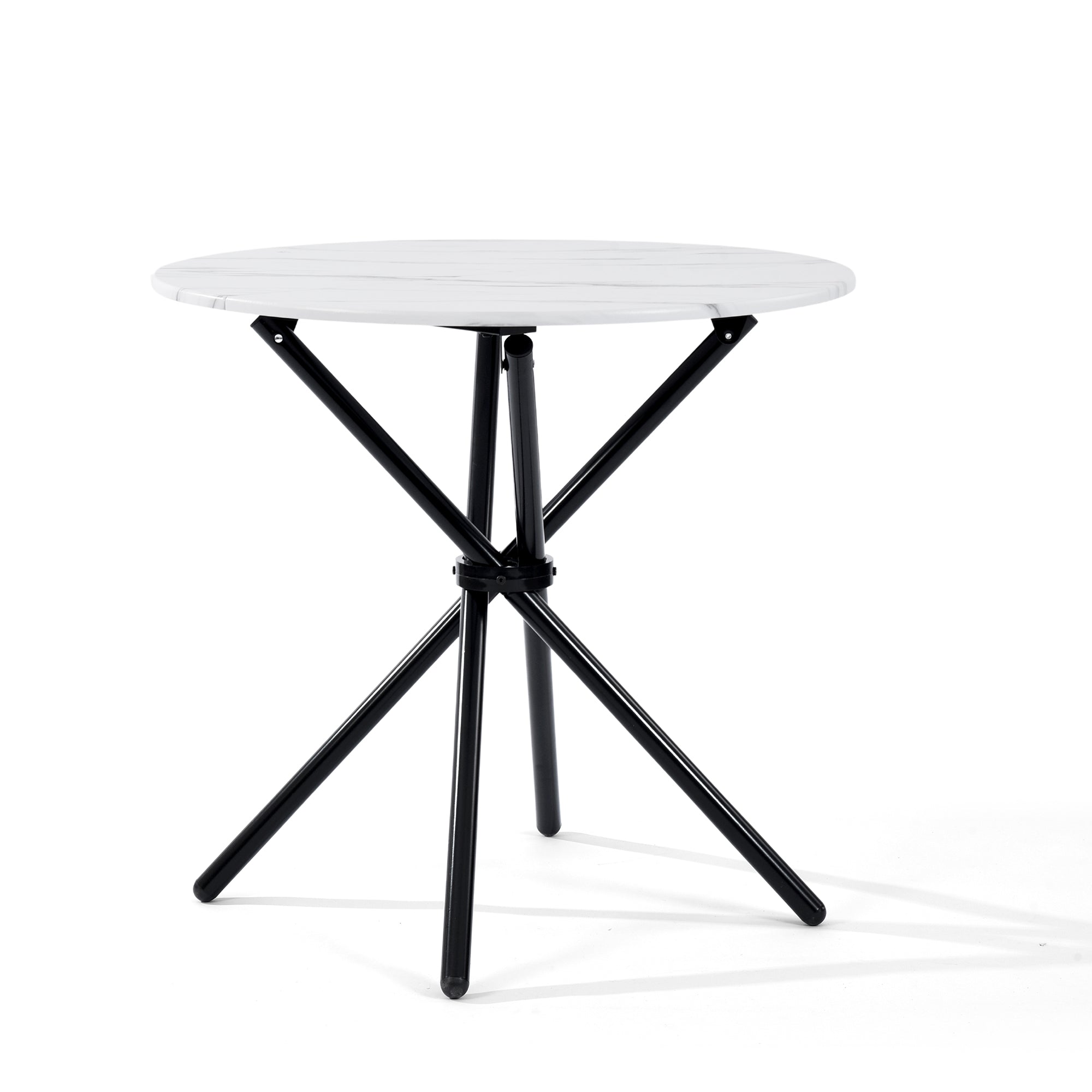 Fontana Modern 31.5" Wooden Round Dining Table