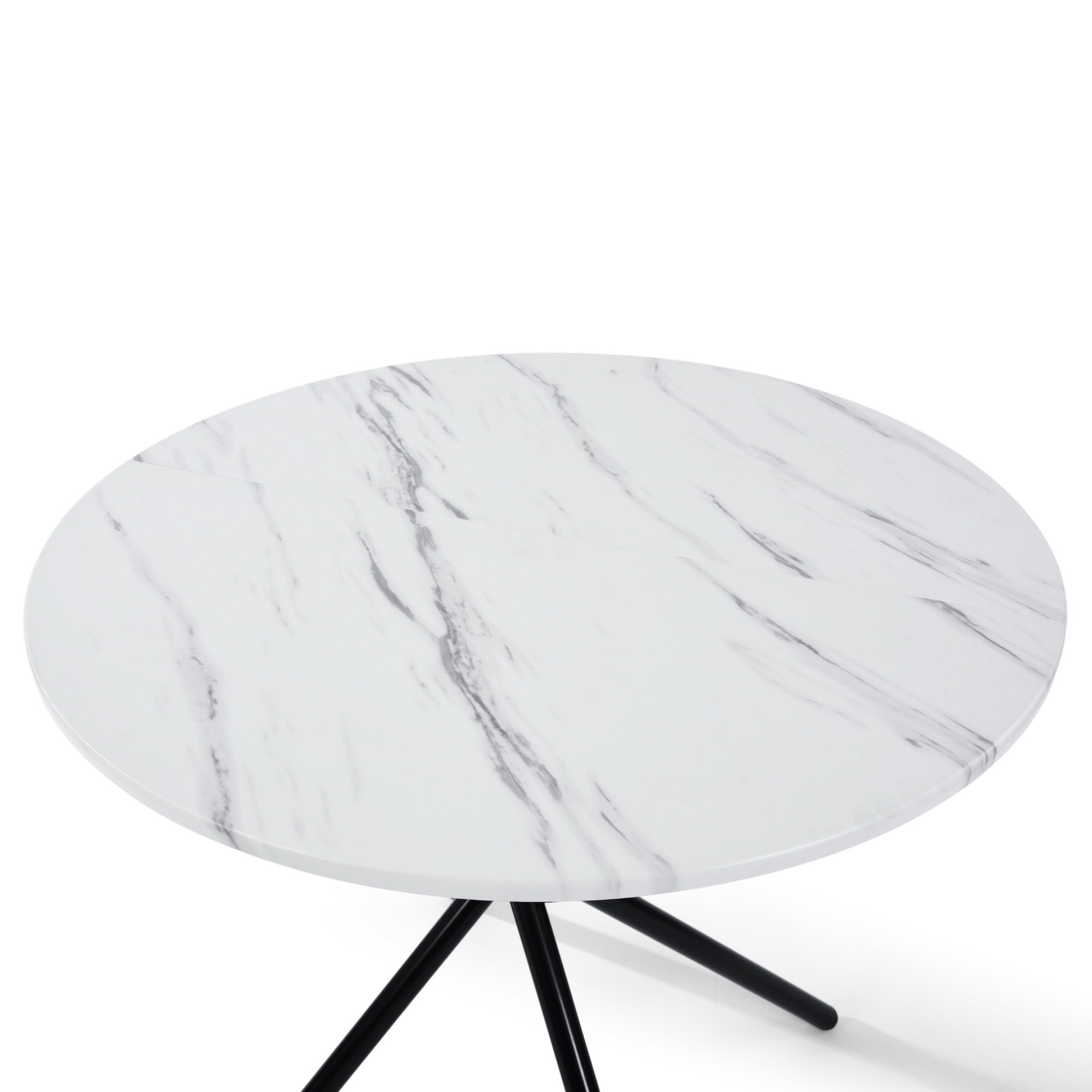 Fontana Modern 31.5" Wooden Round Dining Table