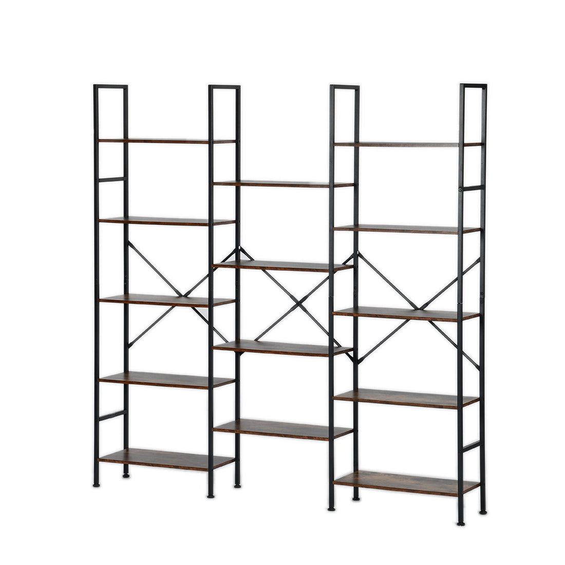 multi-purpose storage shelf – 4-tier freestanding rack for home or office