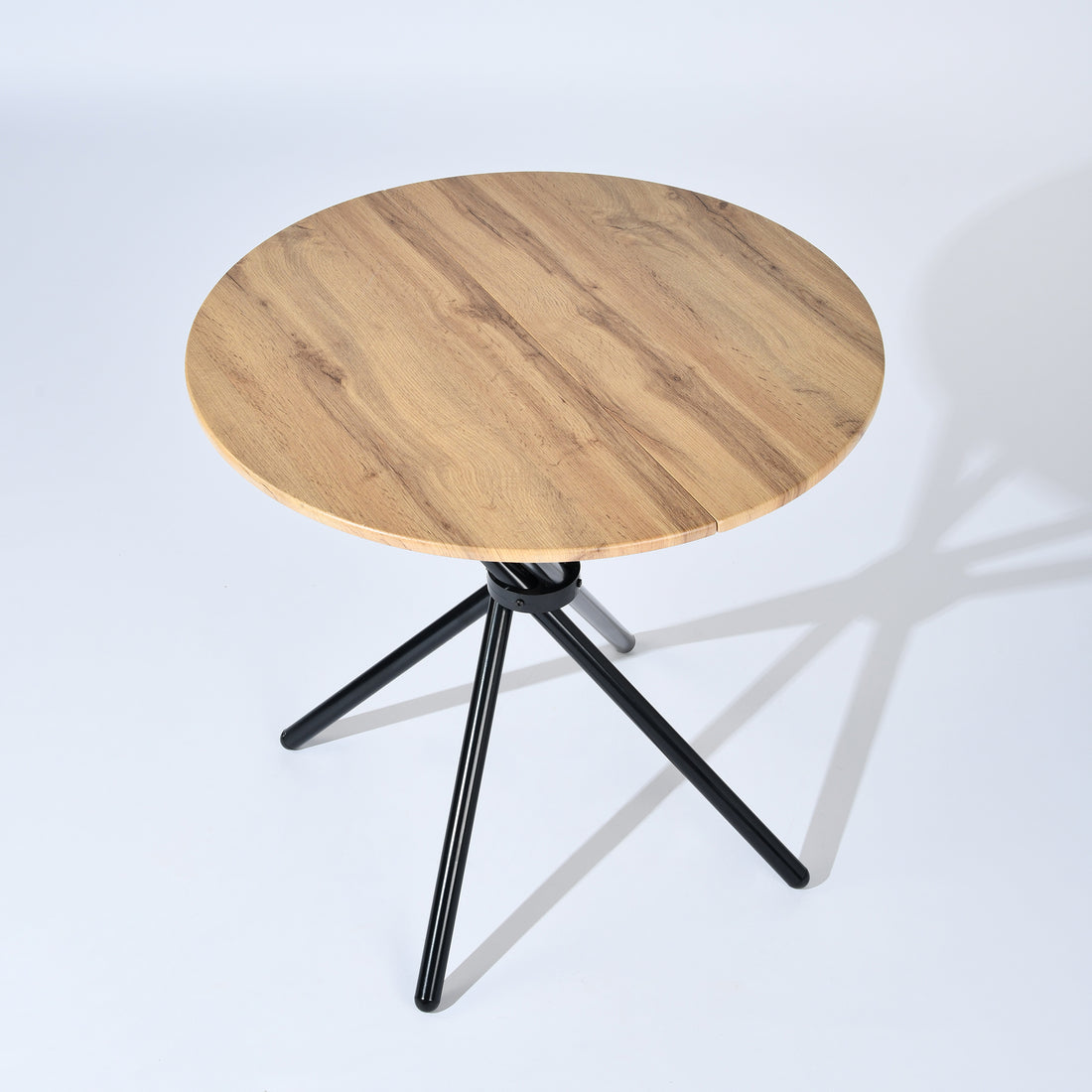 Elegant Oak-Finish Tabletop