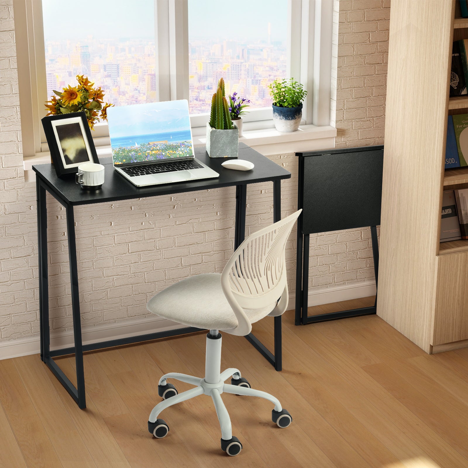 Ascoli Folding Desk Computer Table