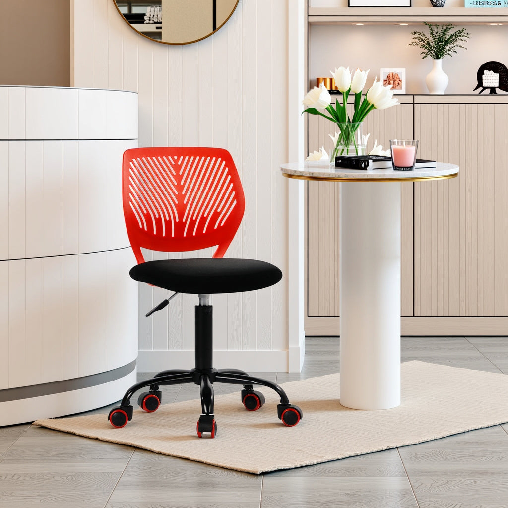 Carnation Corduroy Office Chair - Cozy & Chic Seating