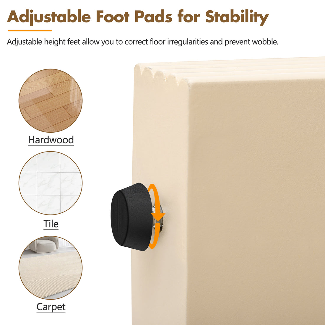 Stable on Any Surface