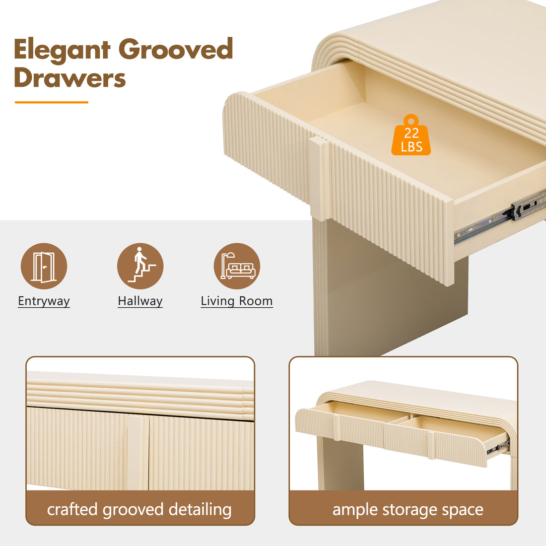 Fluted Drawer Fronts