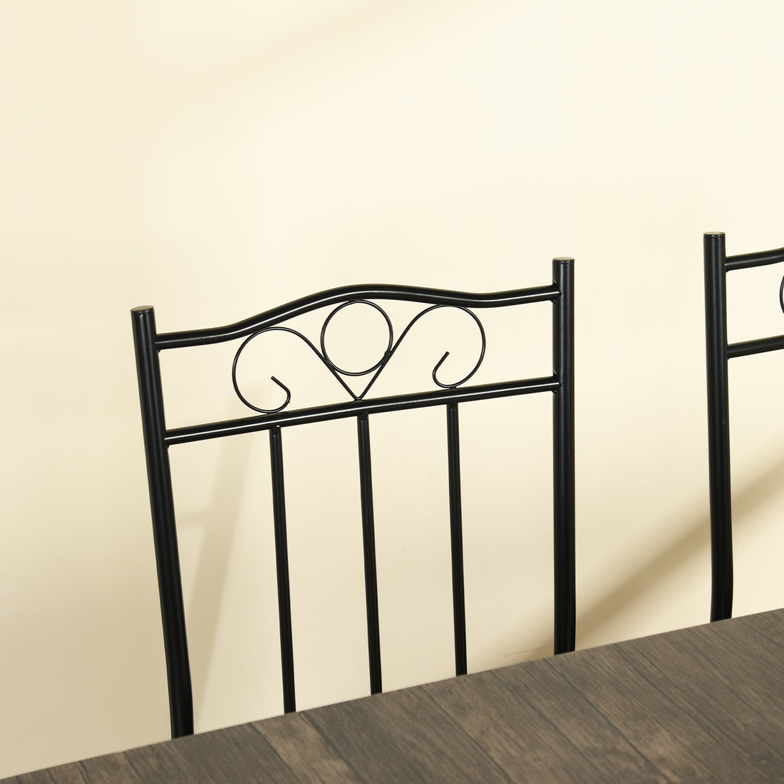 Metal Chair Frames with Scroll Detail