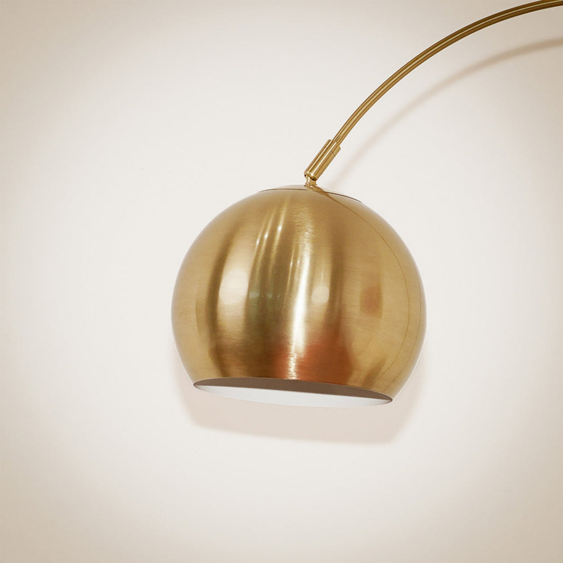 Sculptural Gold Arm