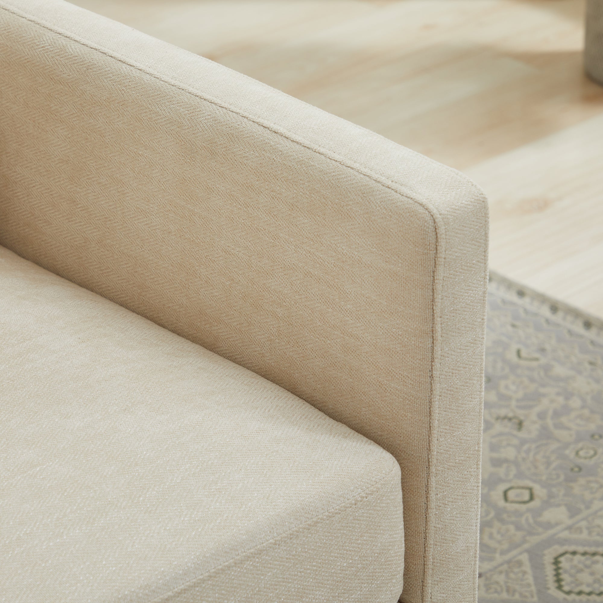 30.7"W Square Upholstered Swivel Accent Chair and Comfy Accent Single Sofa Chair, 360 Degree Club Chair