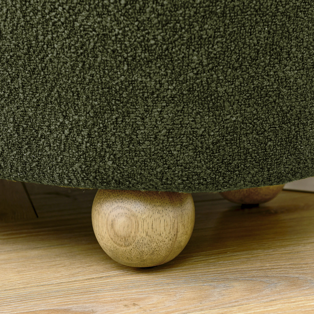 Solid Wood Ball Legs
