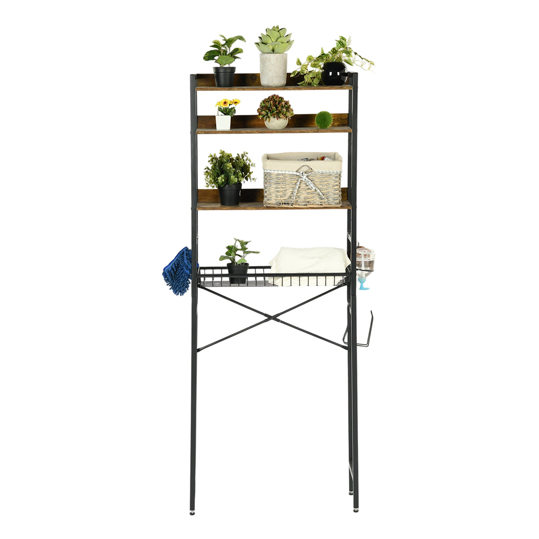 Four-Tier Open Shelves