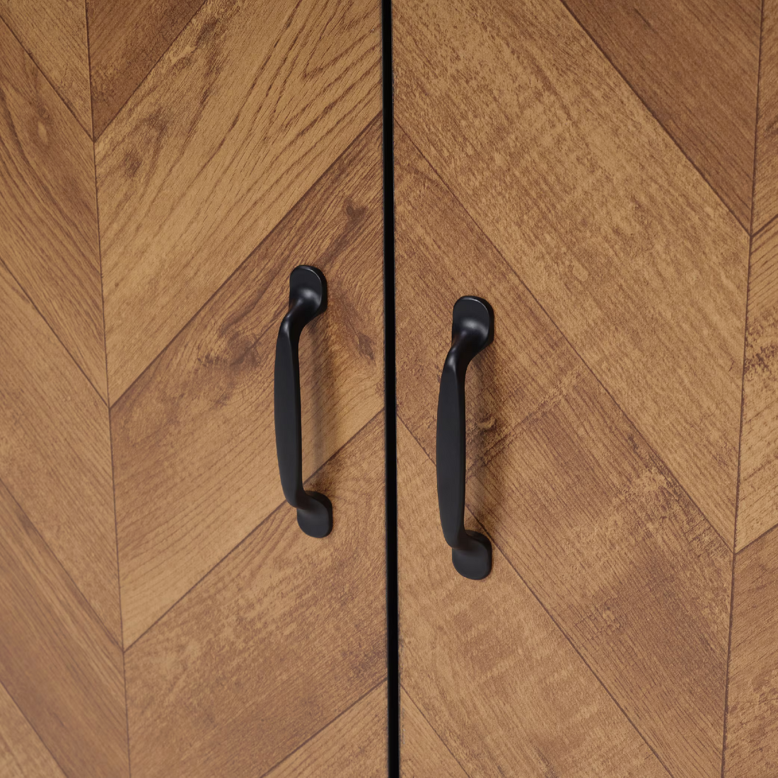 Herringbone Doors