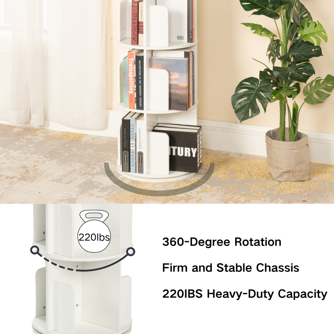 360° Rotating Base