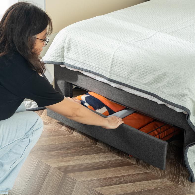 Spacious Storage Drawers