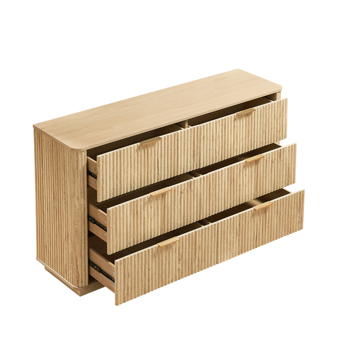 6 Spacious Drawers