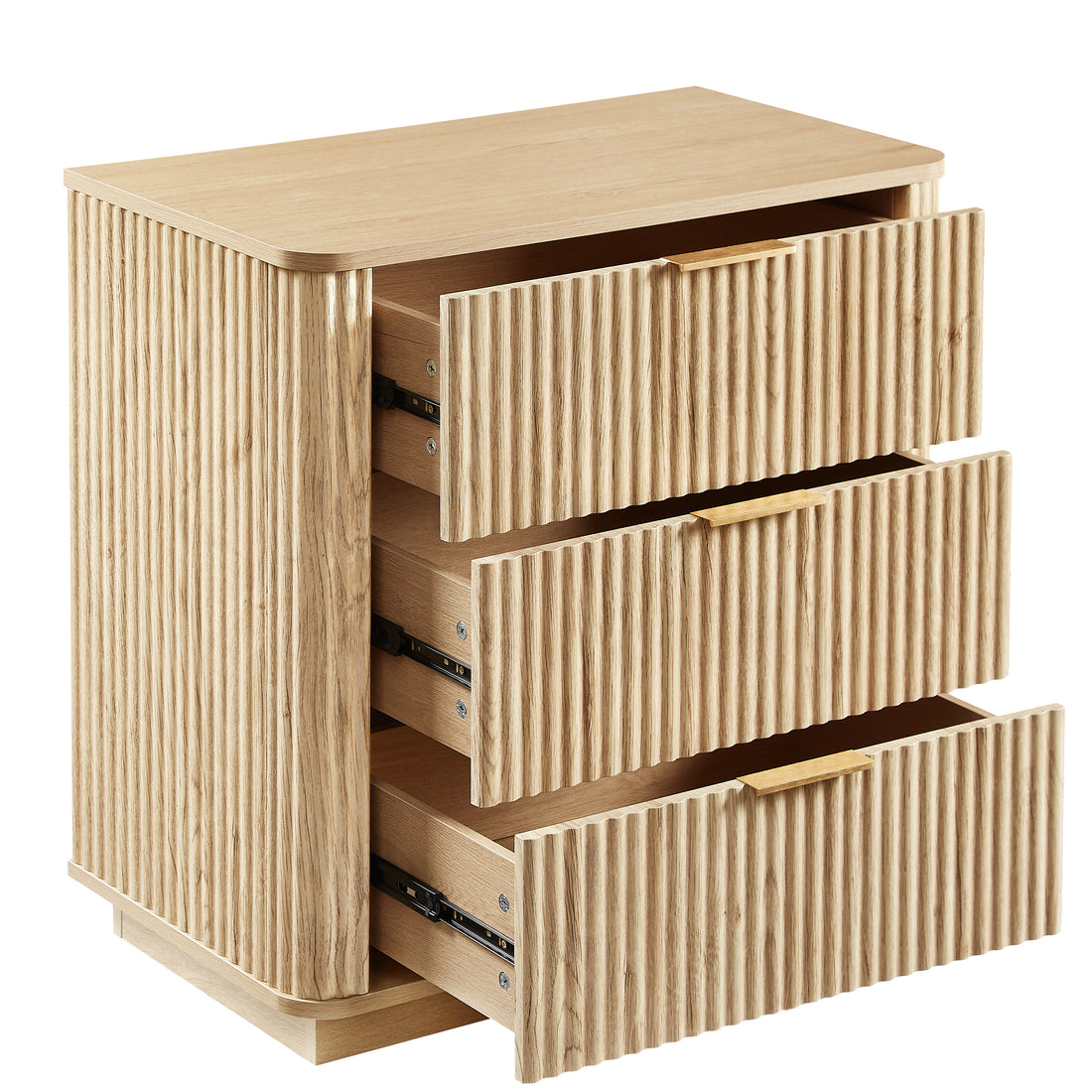 3 Spacious Drawers