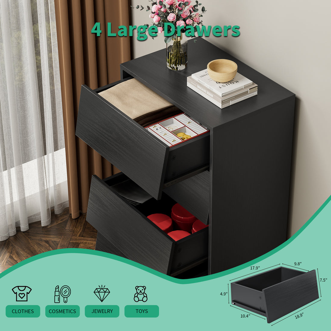 Deep Drawer Storage
