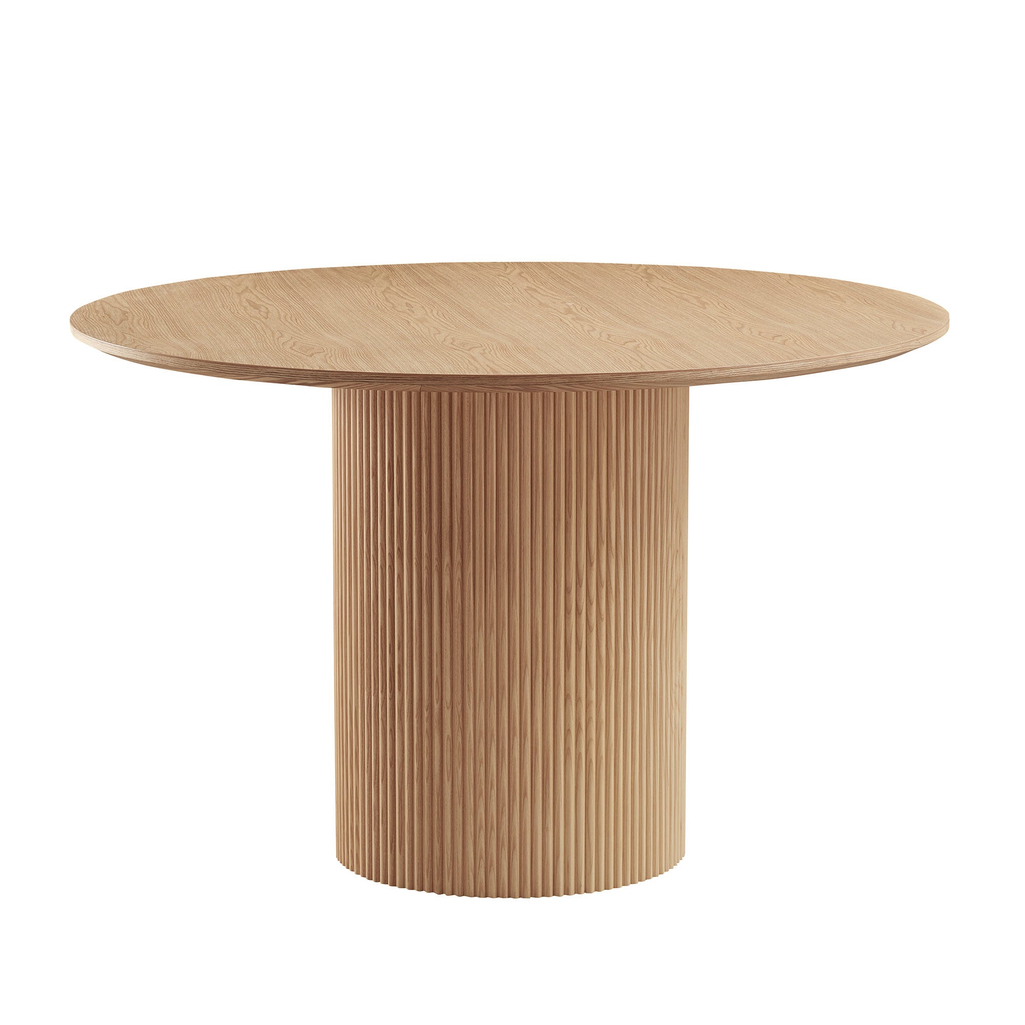 Lucerne 47" Wood Round Dining Table