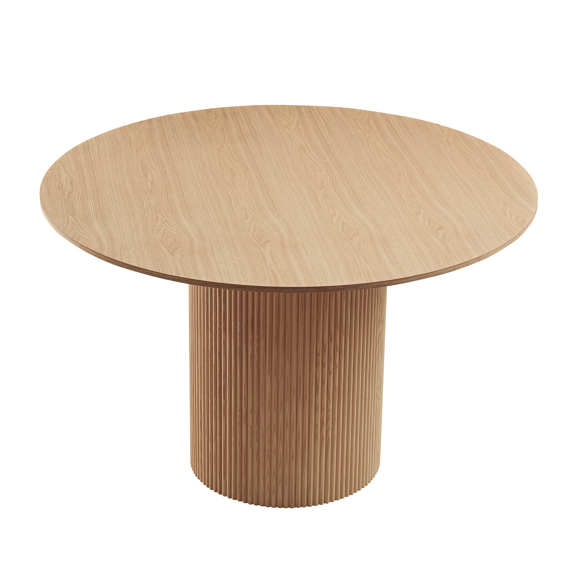 Lucerne 47" Wood Round Dining Table