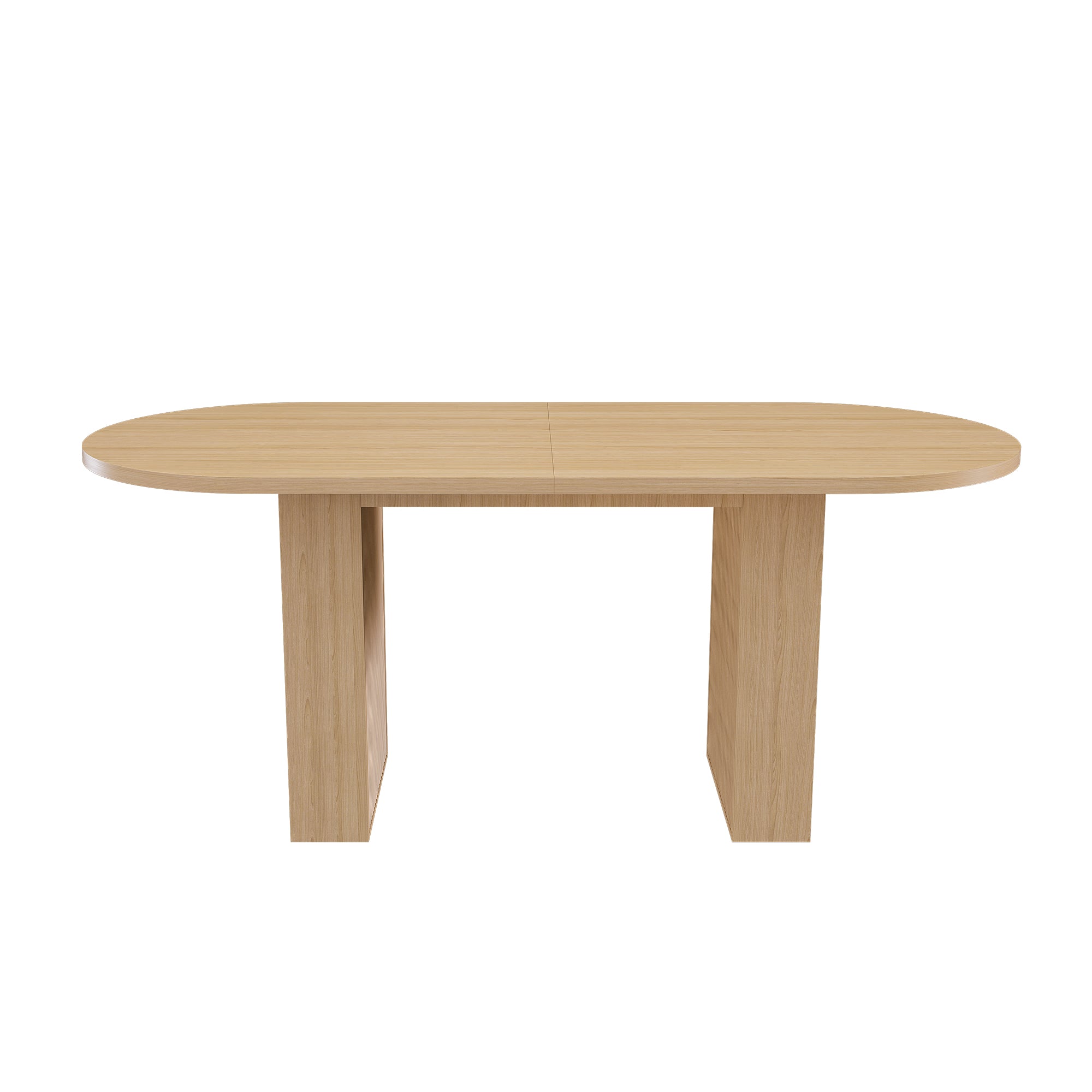 Tarn 63" Wood Oval Dining Table
