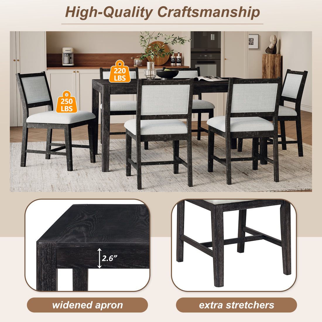 Durable Wood Frame