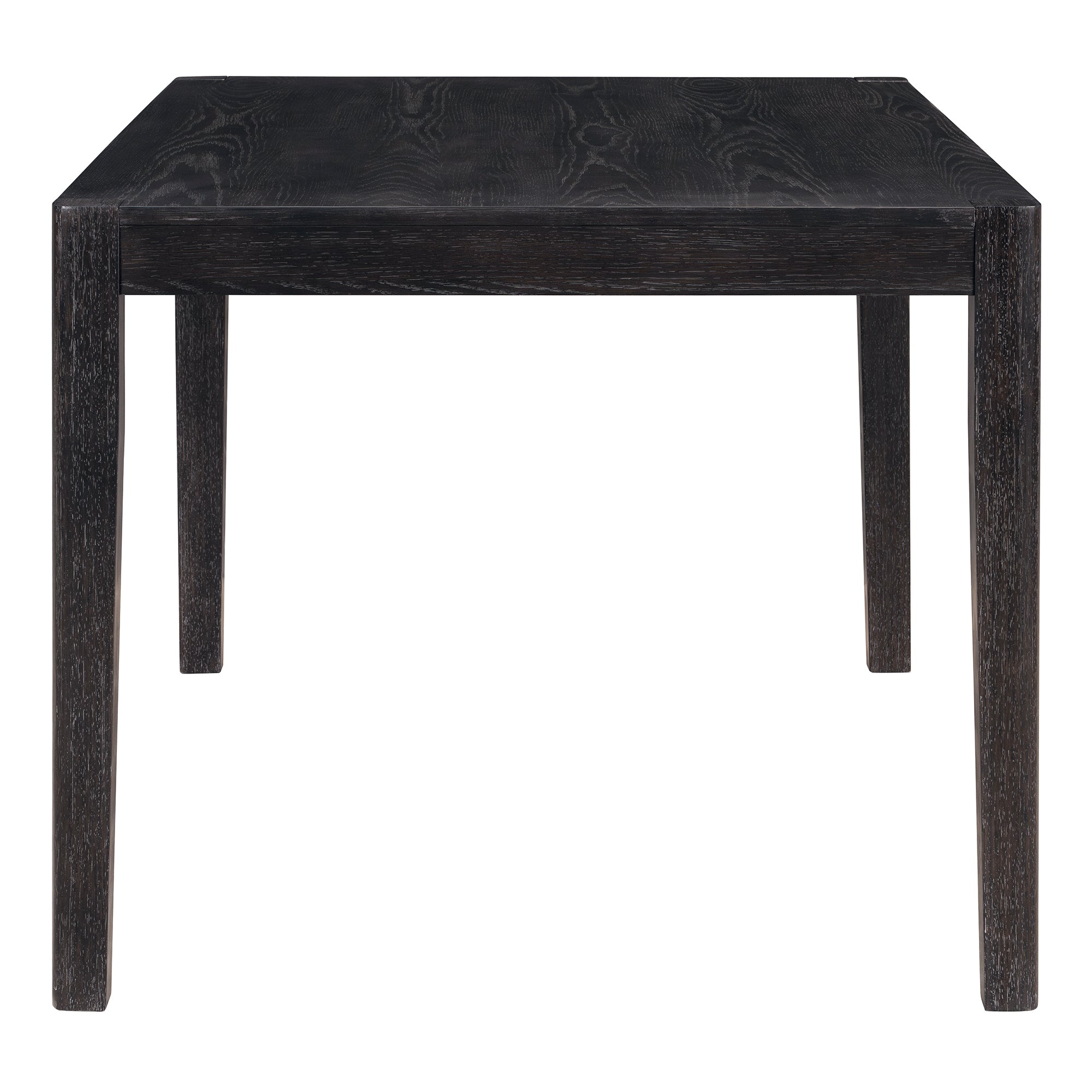 Elora 7 Piece Modern Wood Dining Table Set with Upholstered Chairs
