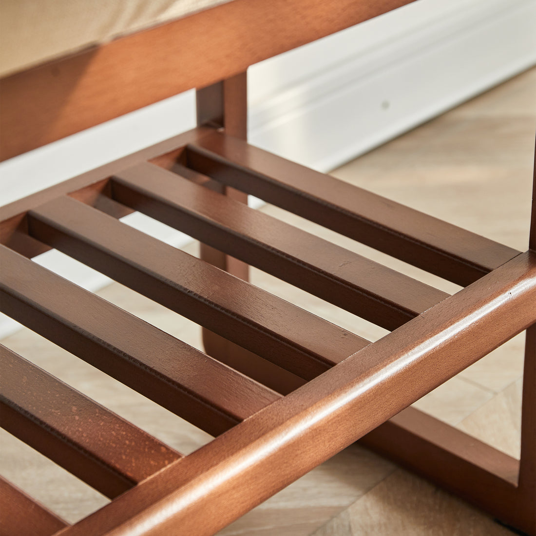 Two-Tier Slatted Shelves