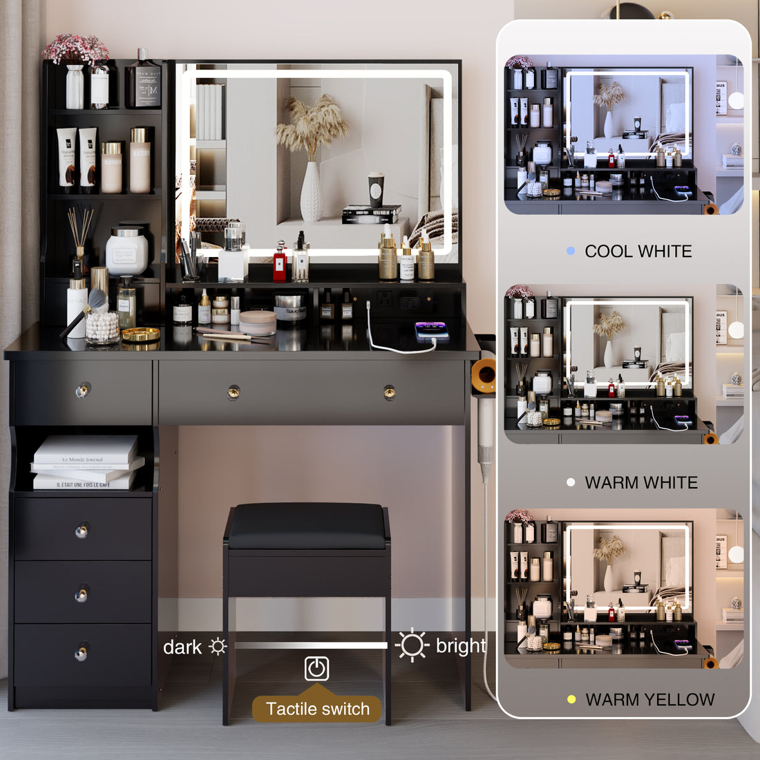 Adjustable LED Mirror Lighting