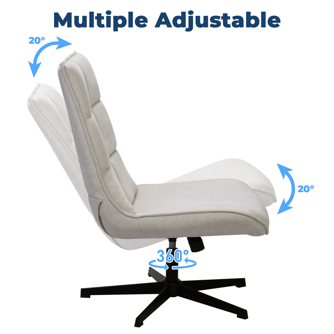 Multiple Adjustability Options