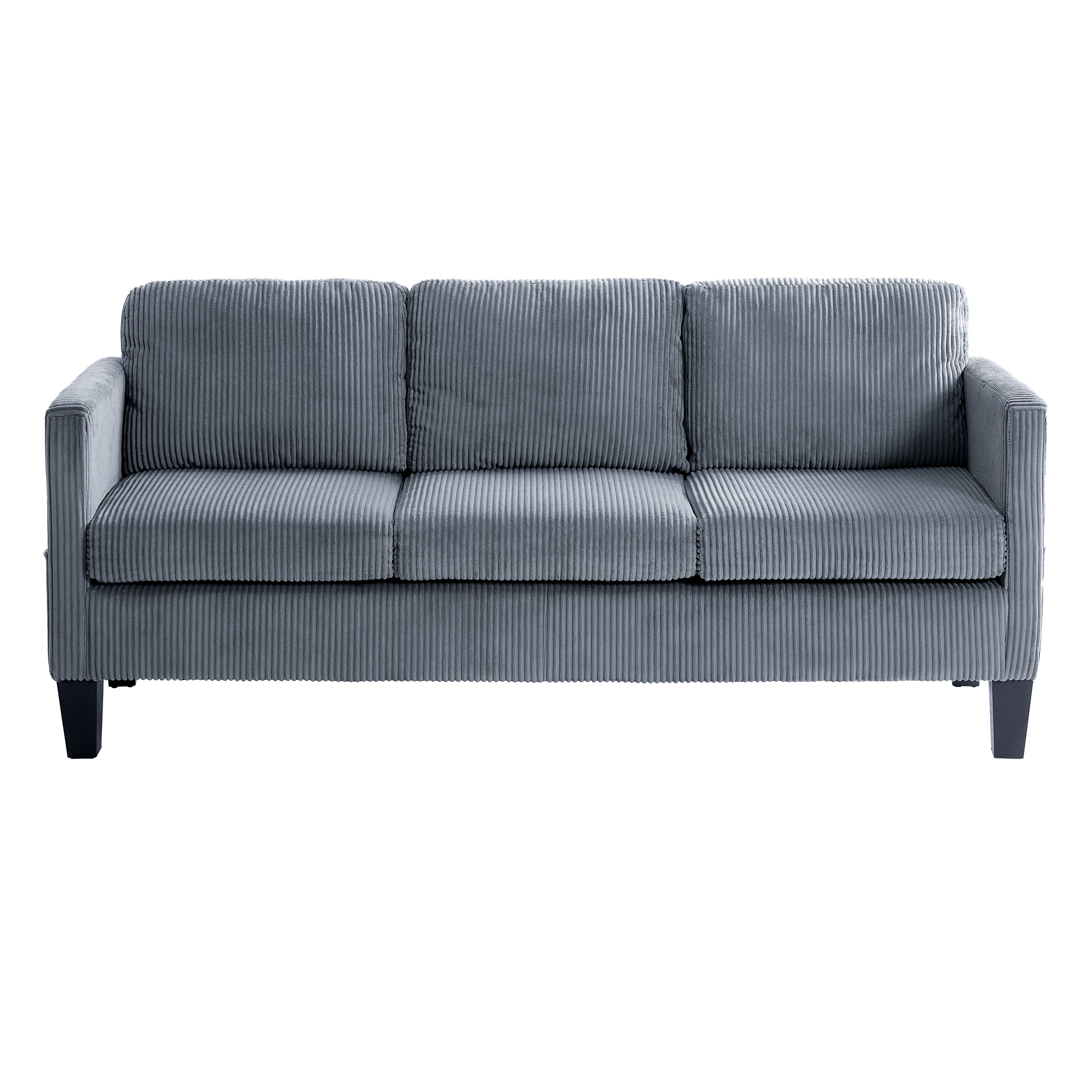 Marina 67" Modern Cashmere L-Shaped Multifunctional Sofa