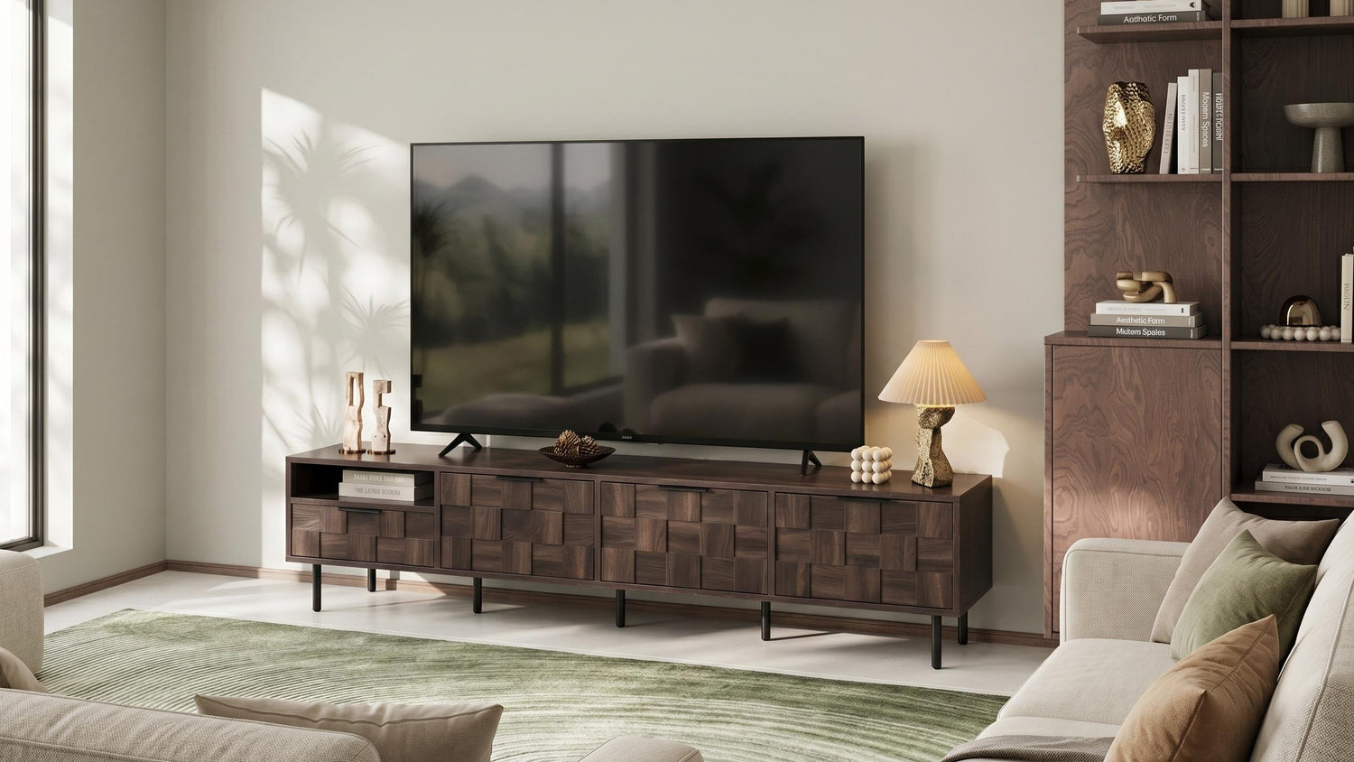 What Size TV Stand for a 65 Inch TV? Complete Sizing Guide for 55", 65", 75" & 85" TVs (2026)