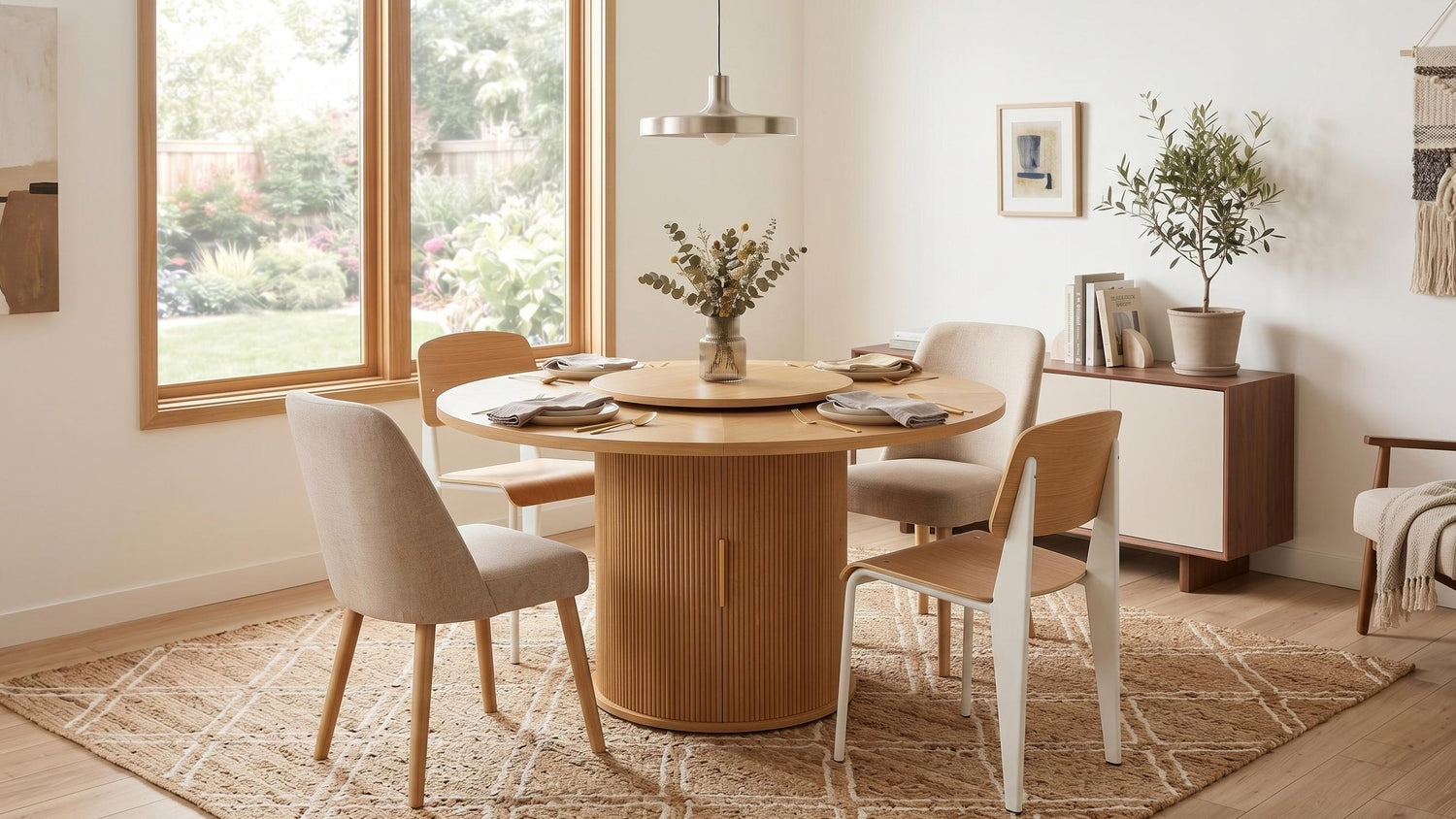Best Round Dining Tables for Small Spaces (Seats 4-6) in 2026