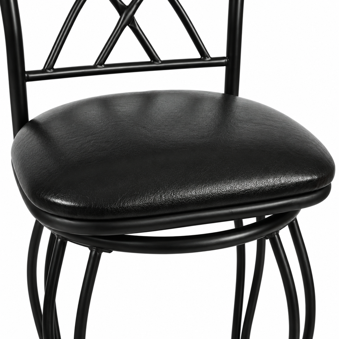Cushioned PU Leather Seat