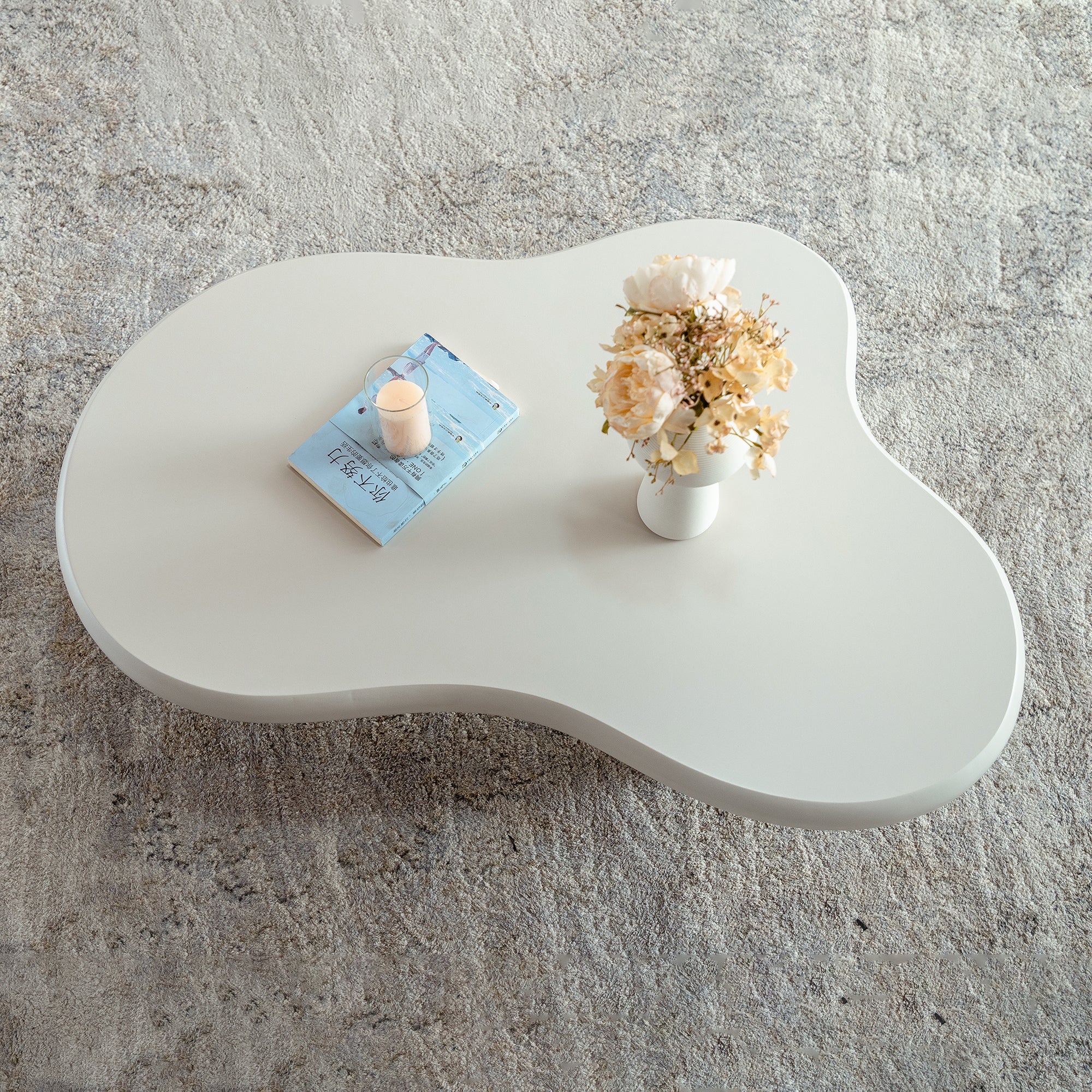 Siena 46.1"Cloud-Shaped Coffee Table