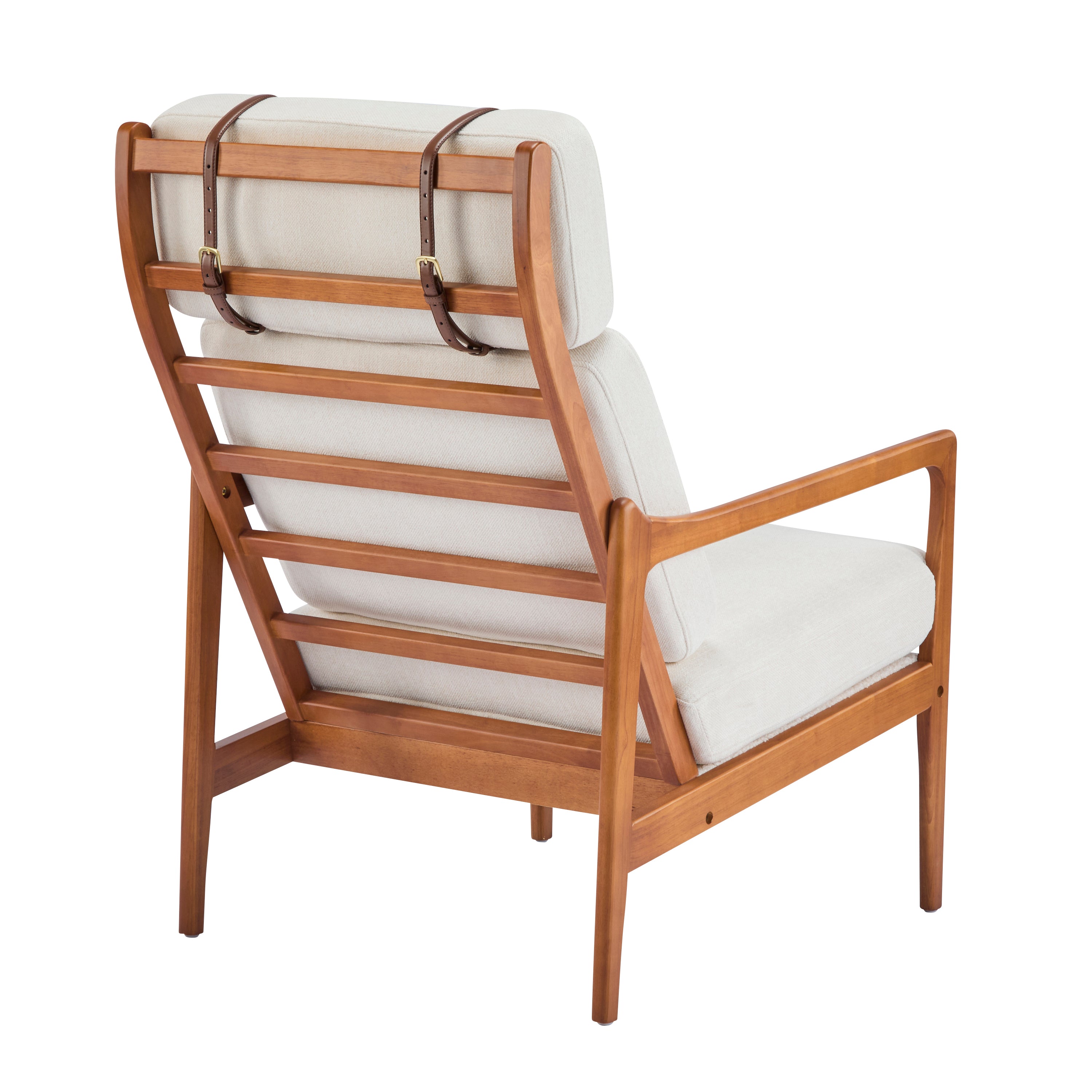 Crater Mid Century Ergonomic Accent Armchair
