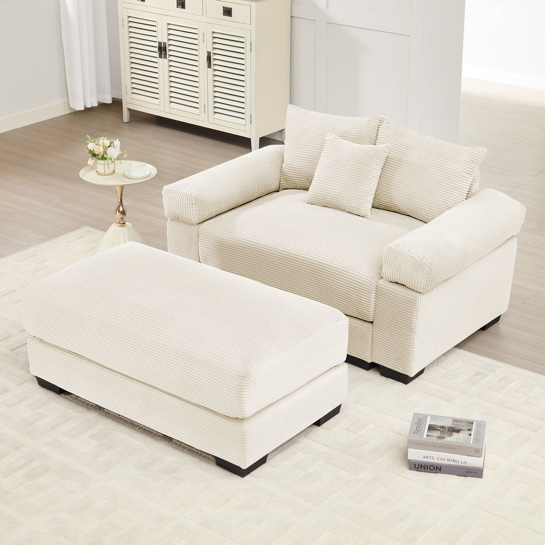 Flexible Ottoman Use