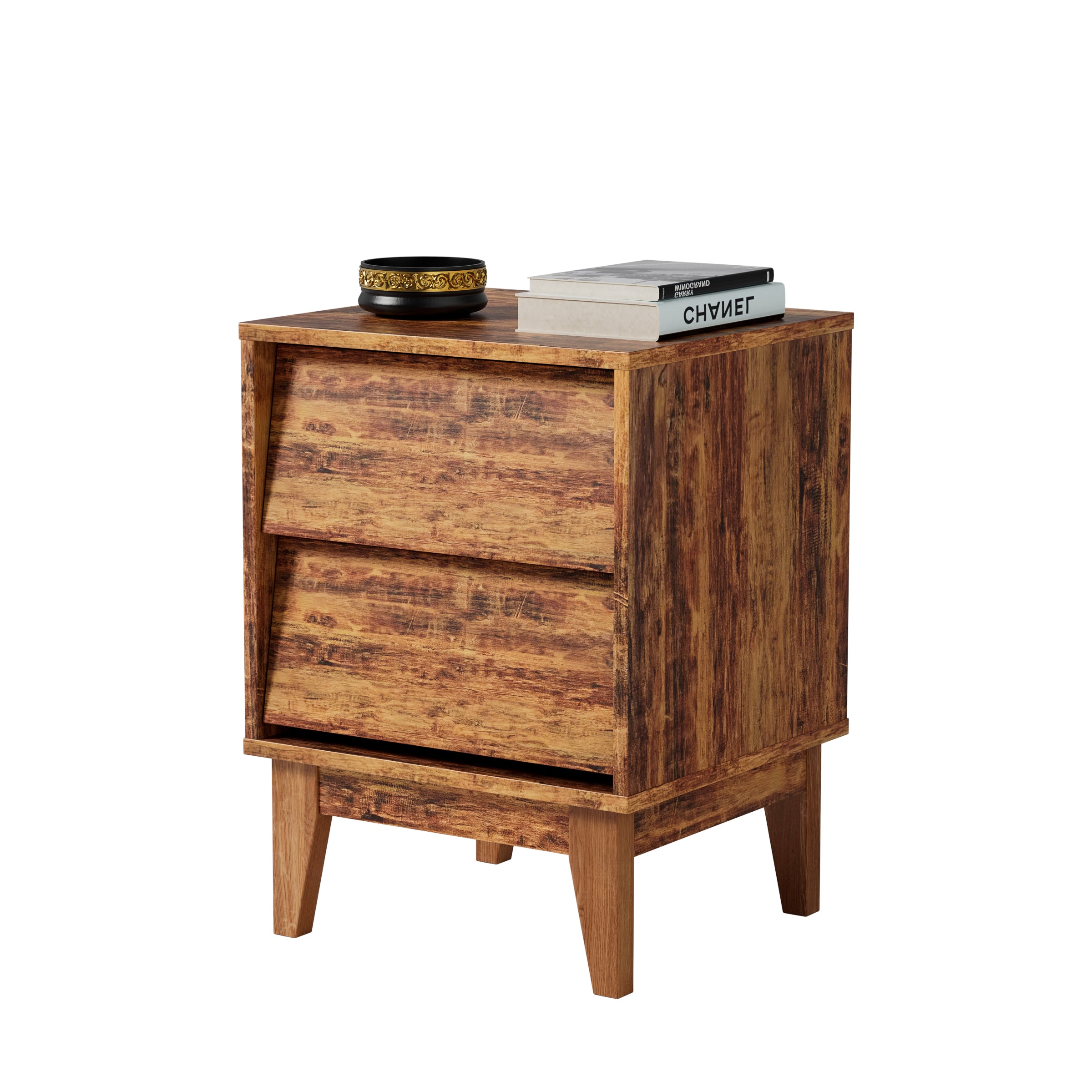 Harlan 2-Drawer Nightstand Set of 2