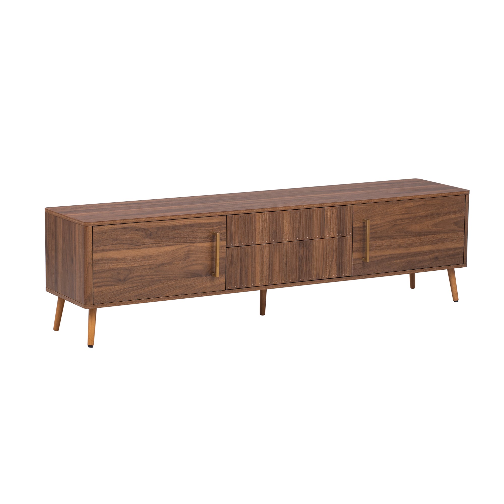 Astoria Mid Century TV Stand with 2 Drawers