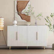 Jaipur 56" 4-Door Sideboard with Gold Handles