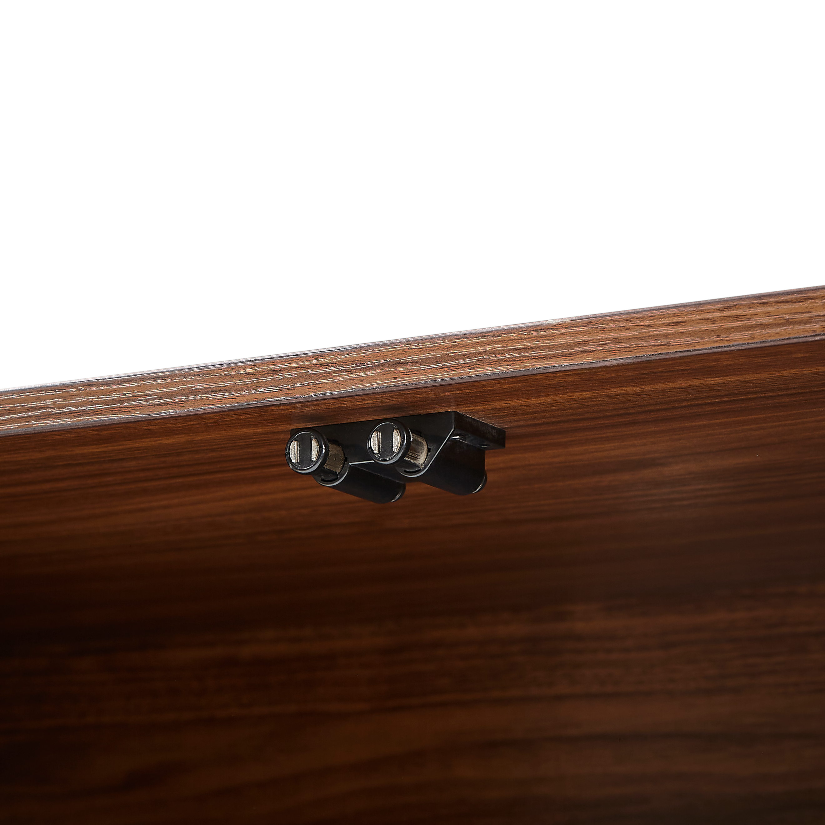 Kyoto Sideboard TV Cabinet with Fluted Doors & Drawers, Walnut