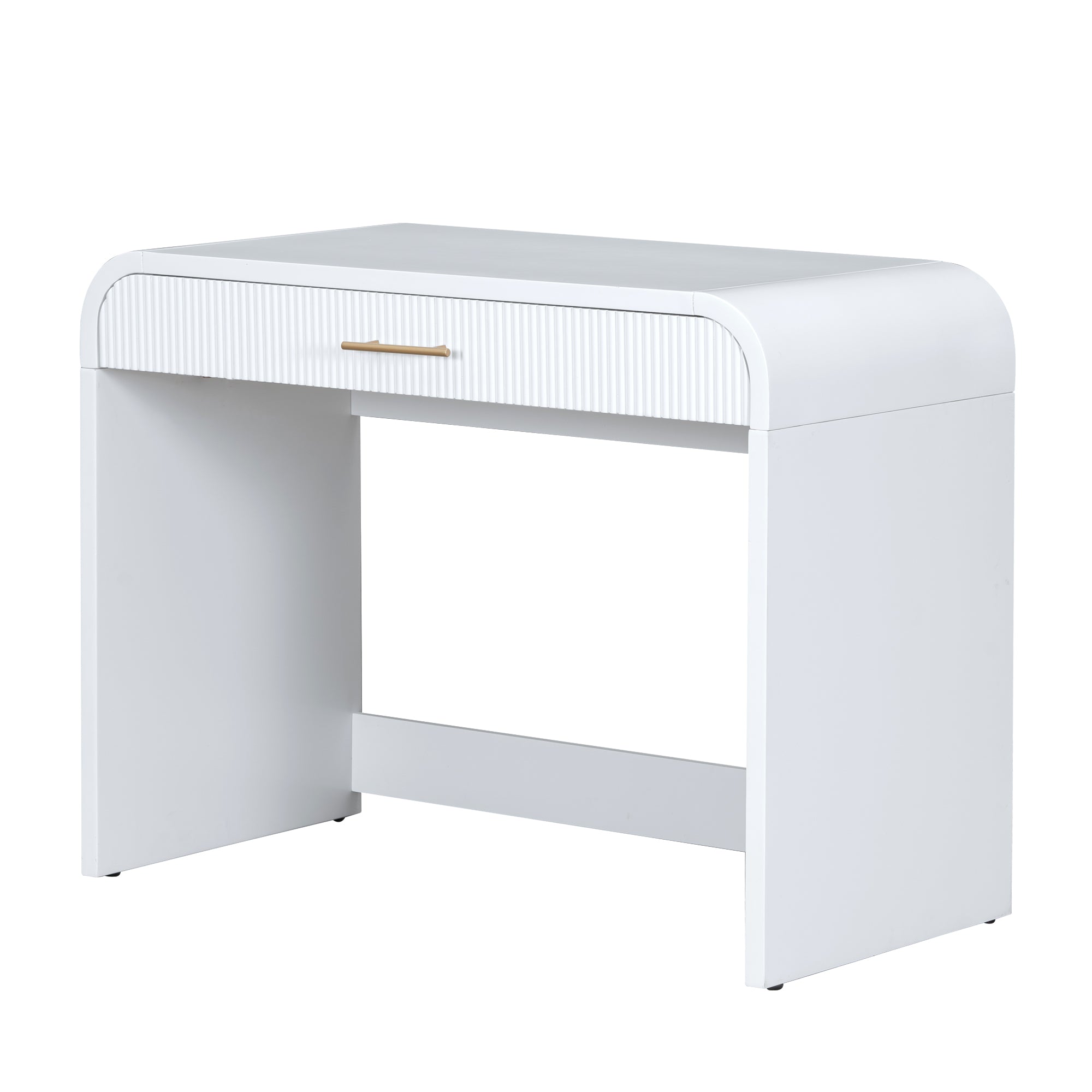Solis 39" Makeup Vanity Table with Touch Lighted Mirror & Drawer