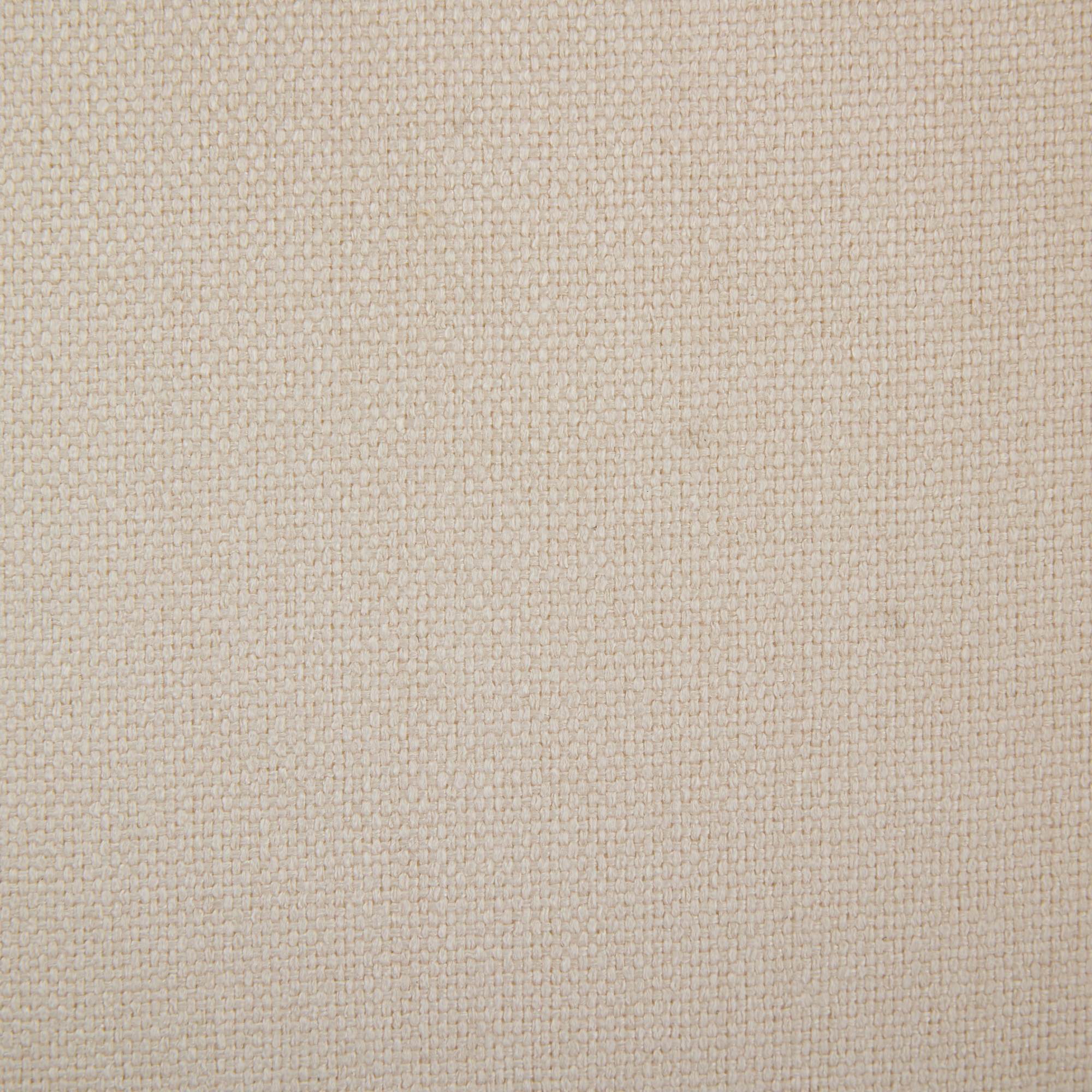 Shannon Solid Wood Rattan-Back Dining Chair Set of 2 with Beige Linen Cushion